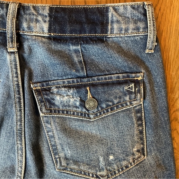 Hidden Jeans Patch Pocket Straight Leg Women’s Size 24 EUC - Picture 7 of 14